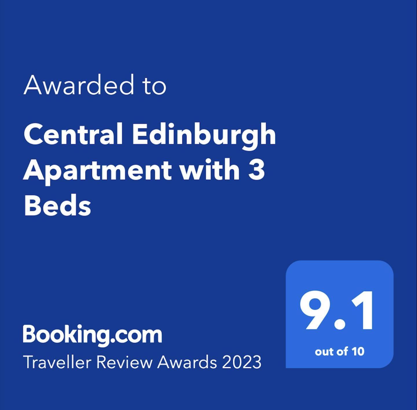 Traveller Award Winner 2024 - Edinburgh Apartment With 3 Beds Edimburgo Exterior foto